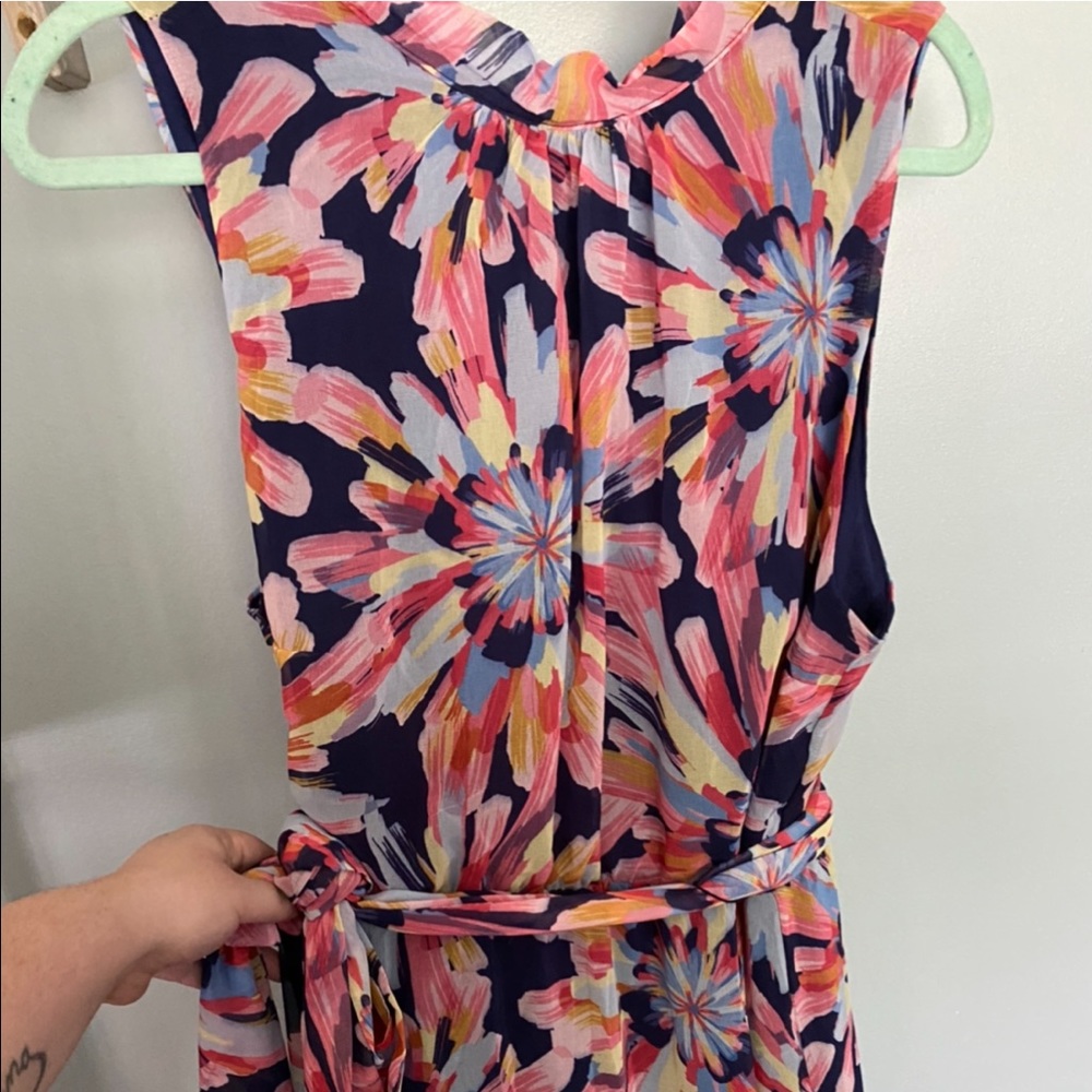 NY&C Floral Chiffon Midi Dress - XL Never been worn!